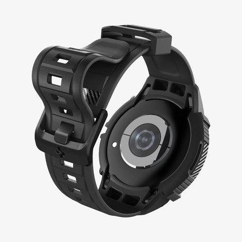 ACS06488 - Galaxy Watch 6 Classic (47mm) Case Rugged Armor Pro in black showing the front